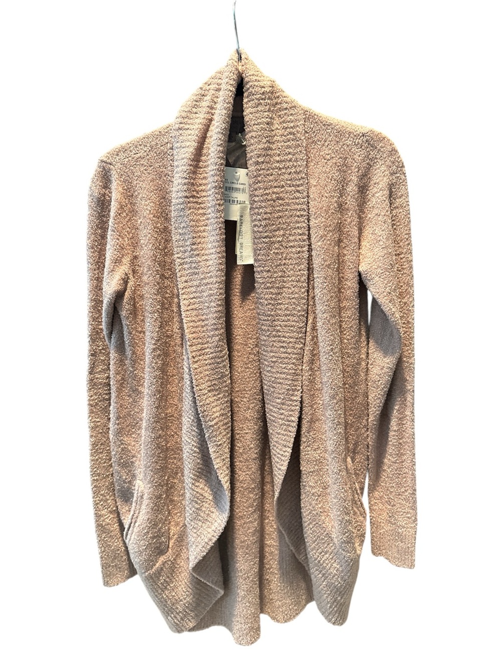 NWT Barefoot Dreams CozyChic Lite Circle Cardigan - Deep Taupe (XS) - Picture 1 of 5